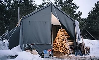 Kodiak Canvas Enclosed Awning Accessory for Cabin Lodge