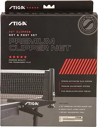 Stiga Premium Clipper 72 in Net and Post Set