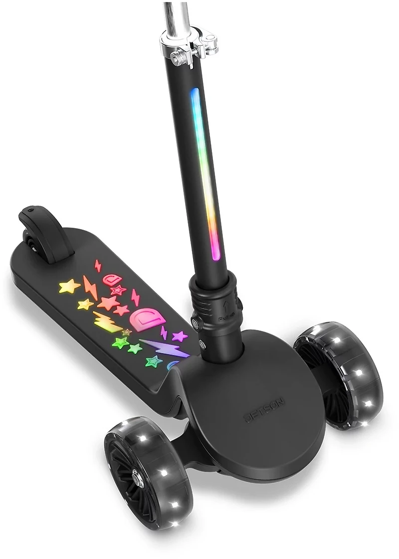 Jetson Amber 3 Wheel Light Up Deck Scooter