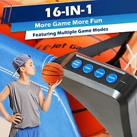 E-Jet Sport 16 in 1 Basketball Arcade Game