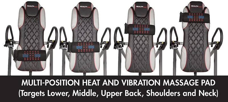 Health Gear Deluxe Heat Massage Inversion Table