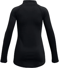 Under Armour Girls' ColdGear Long Sleeve Mock Neck Shirt