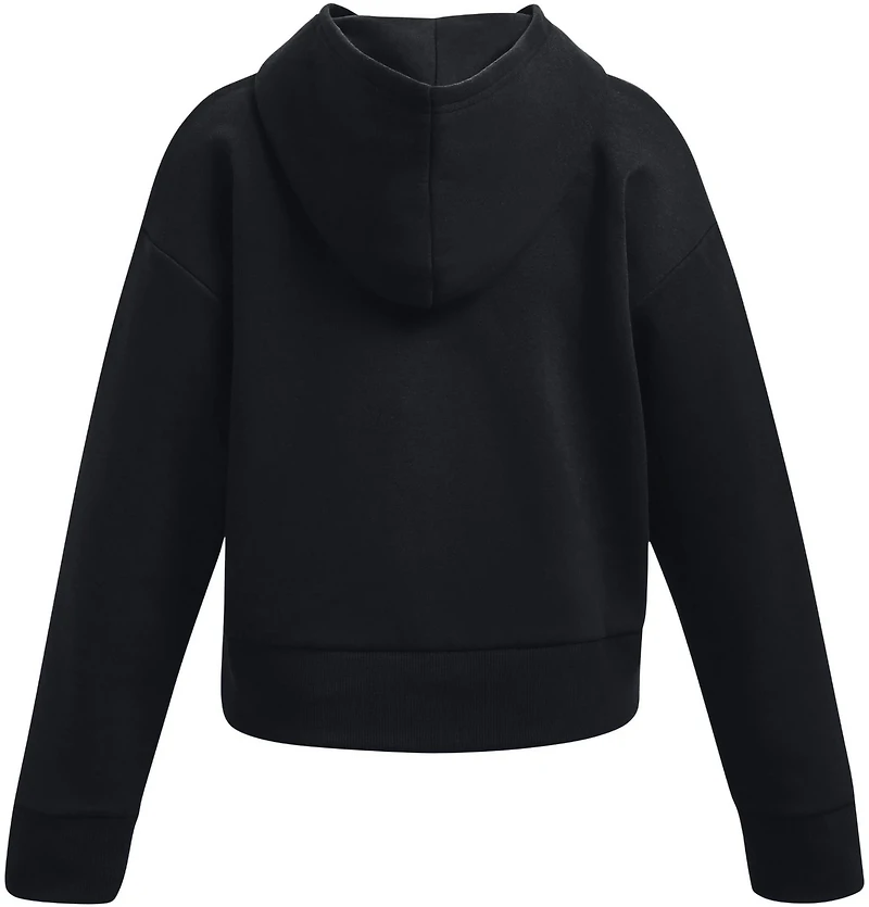 Under Armour Girls' Rival Fleece Crop Hoodie