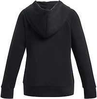 Under Armour Girls' Rival Fleece Full-Zip Hoodie