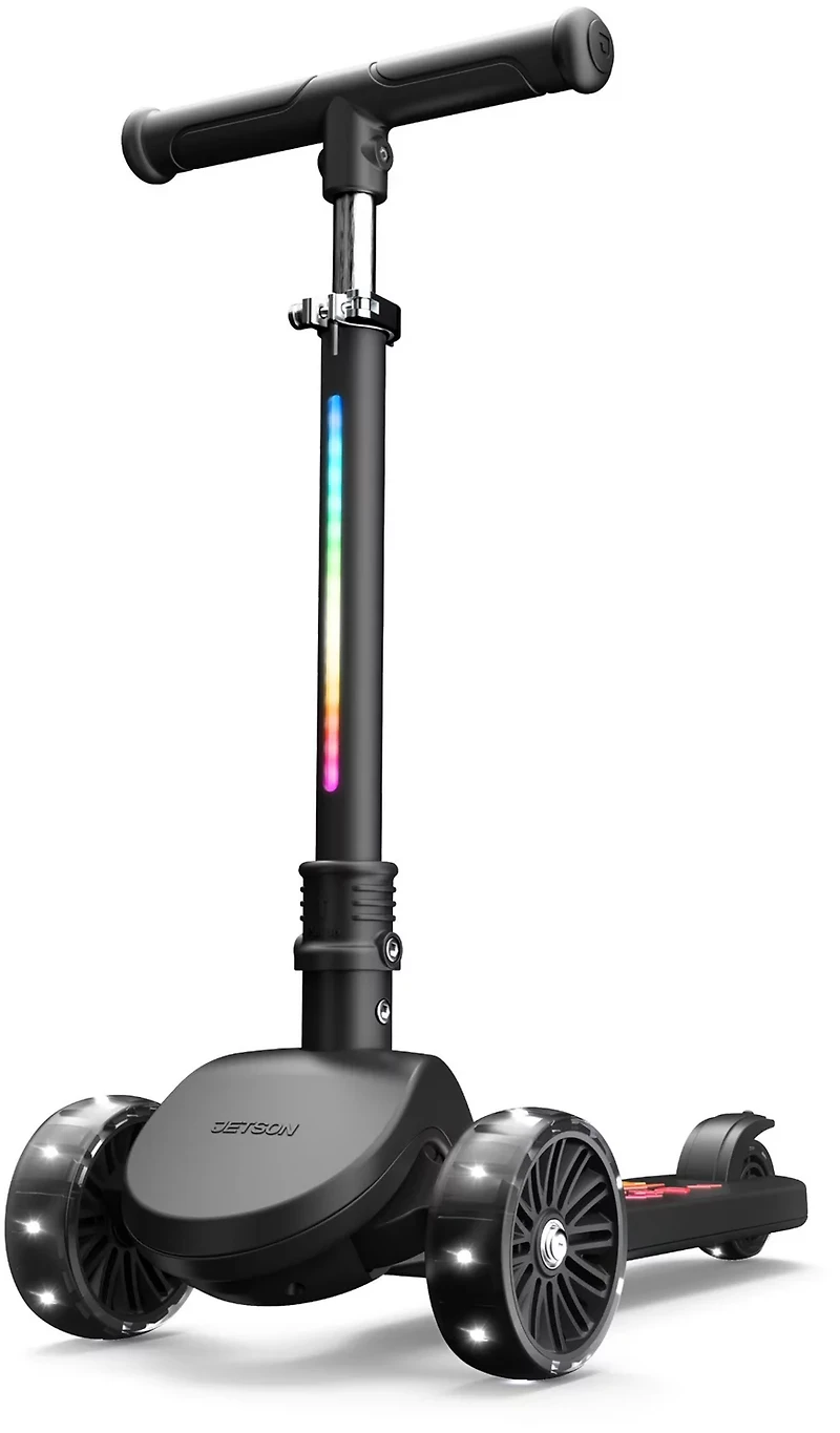Jetson Amber 3 Wheel Light Up Deck Scooter