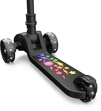 Jetson Amber 3 Wheel Light Up Deck Scooter