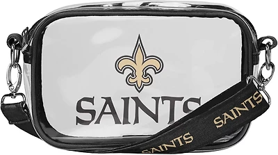 FOCO New Orleans Saints Clear Camera Bag