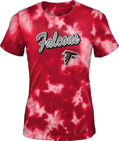 Outerstuff Girls' Atlanta Falcons Dream Team Fashion Short Sleeve T-shirt