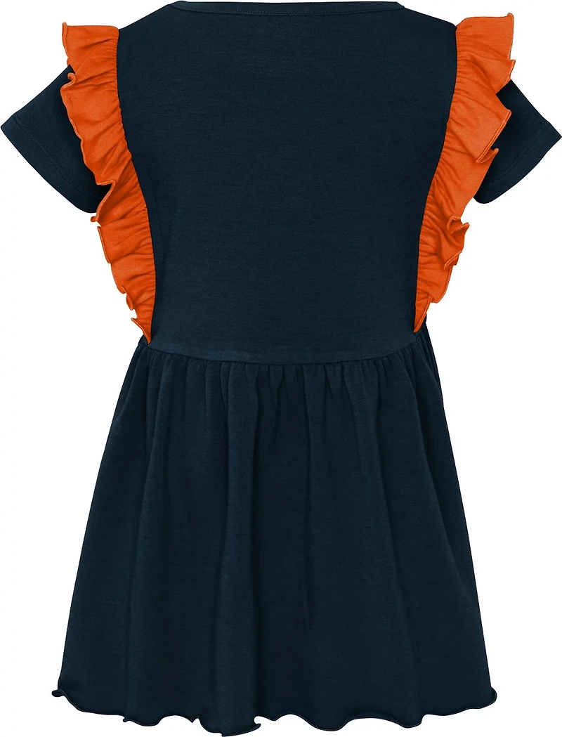Outerstuff Girls' Chicago Bears Too Cute Short Sleeve Dress