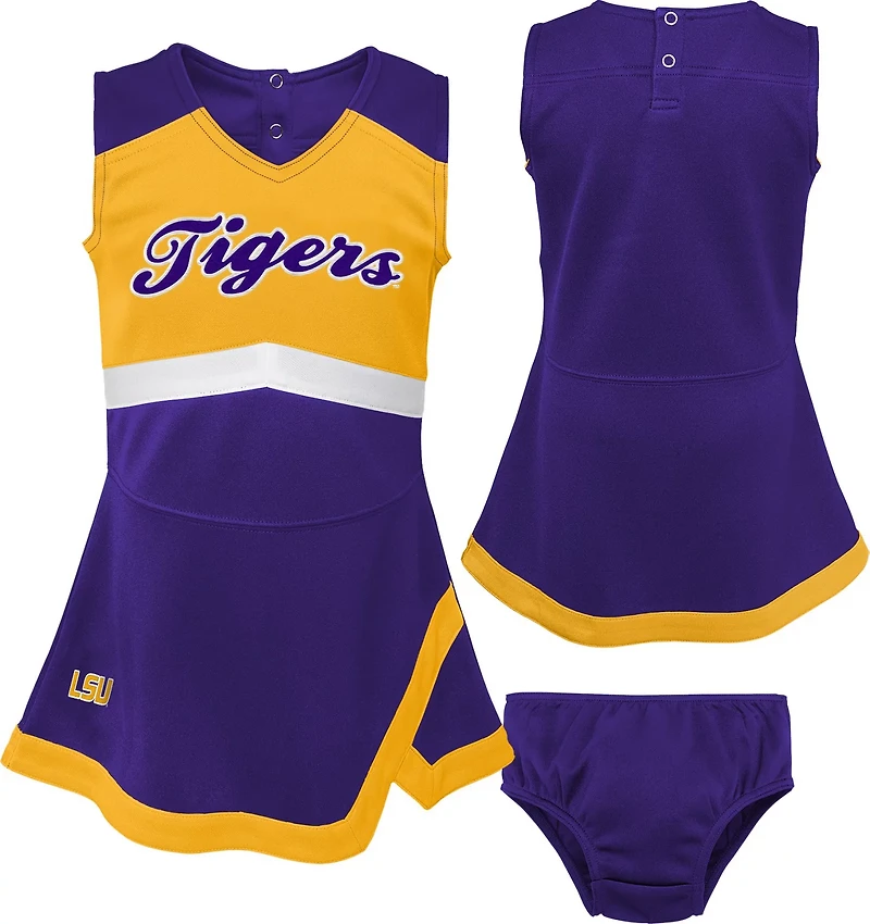 Outerstuff Girls' Louisiana State University Cheer Captain Dress