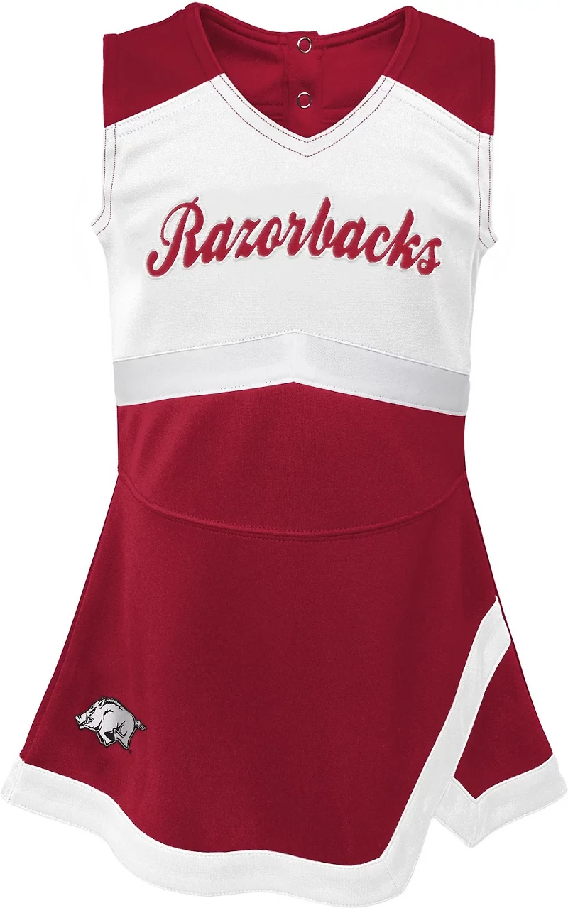 Outerstuff Girls' University of Arkansas Cheer Captain Dress