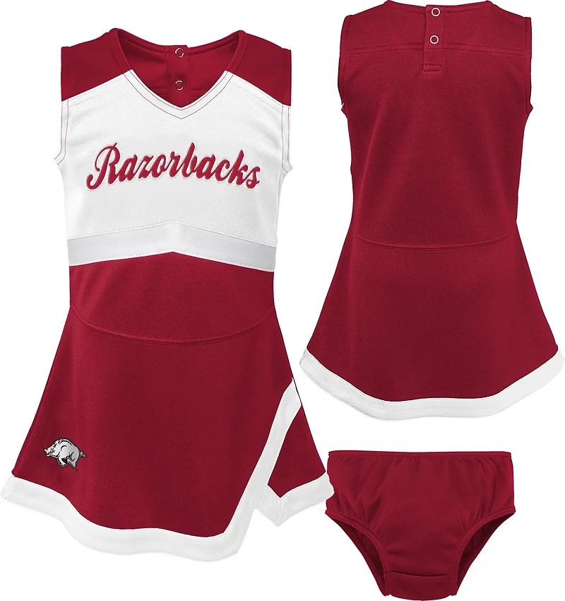 Outerstuff Girls' University of Arkansas Cheer Captain Dress