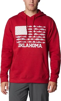 Columbia Sportswear Men's University of Oklahoma Fish Flag II Hoodie