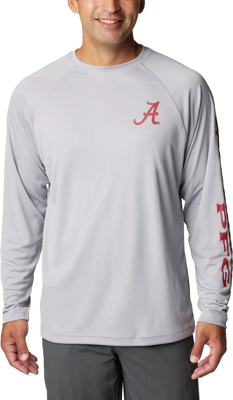 Columbia Sportswear Men's University of Alabama Terminal Tackle Long Sleeve T-shirt