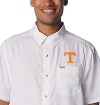 Columbia Sportswear Men's University of Tennessee PFG Slack Tide Camp Button Down Shirt