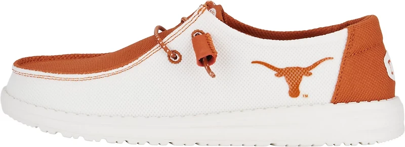 HEYDUDE Women's University of Texas Wendy Slip-On Shoes