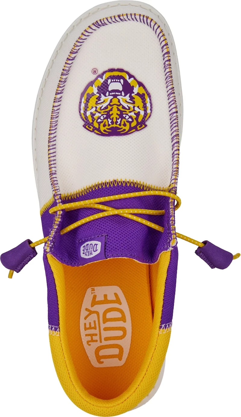 HEYDUDE Men's Louisiana State University Wally Tri Slip-On Shoes