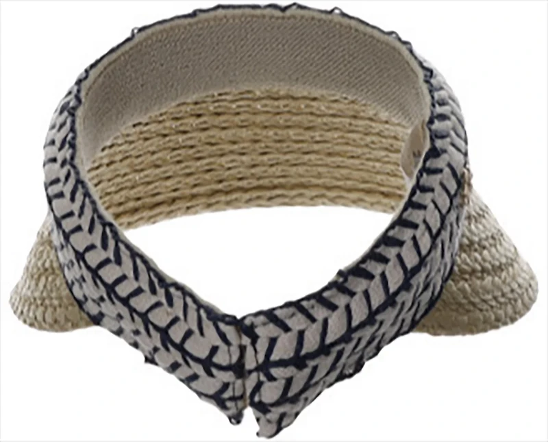 Cappelli Women's Rosso Straw Clip Visor