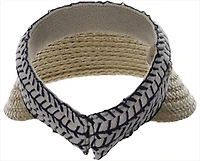 Cappelli Women's Rosso Straw Clip Visor
