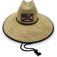 FLOGROWN Men's Flag Mashup Straw Hat