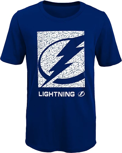 Outerstuff Boys' Tampa Bay Lightning Saucer Pass Ultra T-shirt