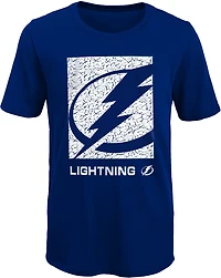 Outerstuff Boys' Tampa Bay Lightning Saucer Pass Ultra T-shirt