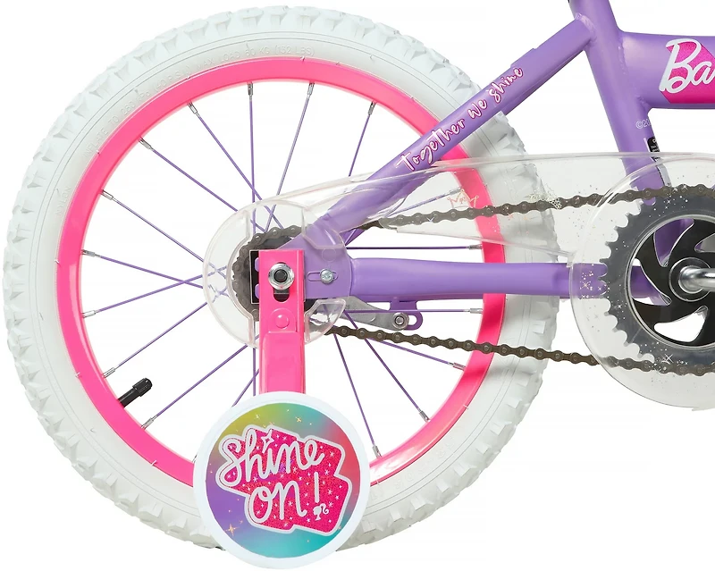 Dynacraft 16 in Girls' Barbie Bike