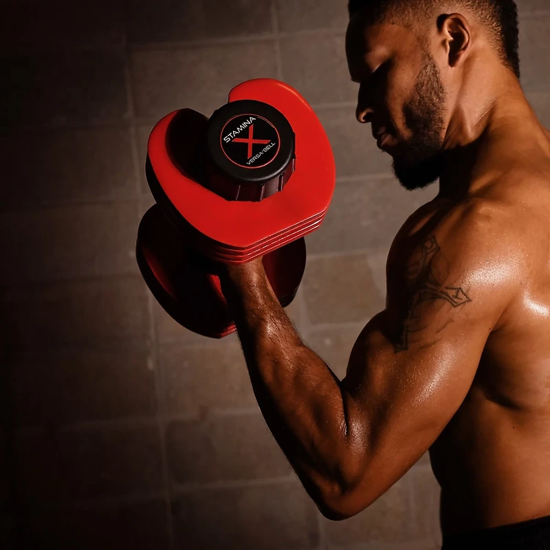 Stamina® X 50 lb. Versa-Bell Adjustable Dumbbell