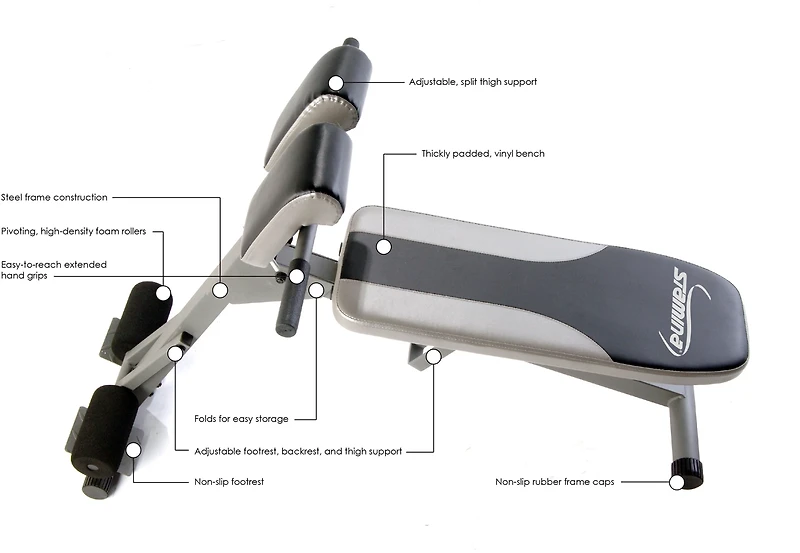 Stamina® Ab/Hyper Bench Pro