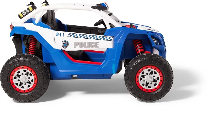 Freddo Police UTV 24V 2-Seater Ride-On Car