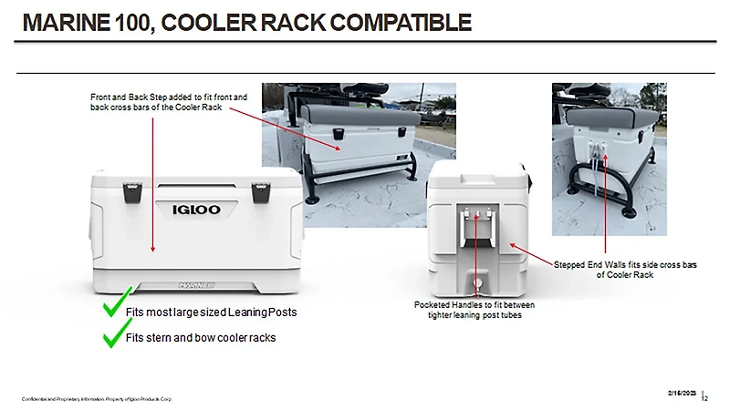 Igloo Latitude 100 qt Marine Maxcold Cooler