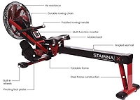 Stamina® X Air Rowing Machine