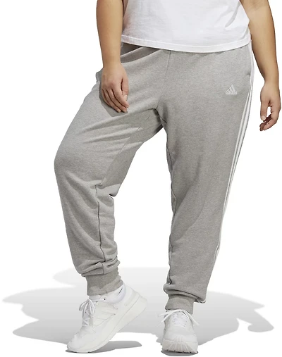 adidas Women's Essentials 3-Stripes Cuffed Pants