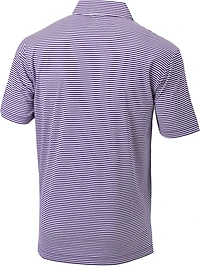 Columbia Sportswear Men's Louisiana State University Club Invite Stripe Polo Shirt