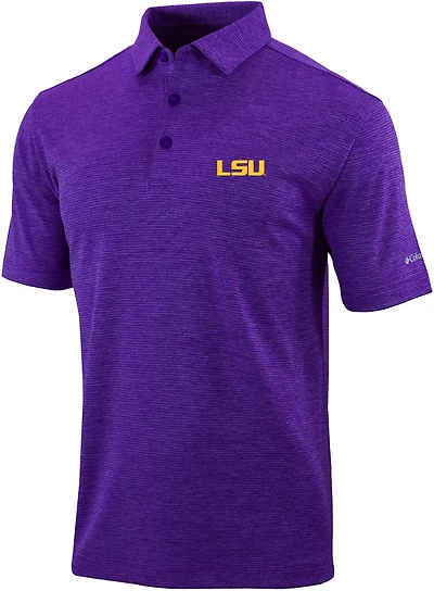 Columbia Sportswear Men's Louisiana State University Set II Polo Shirt