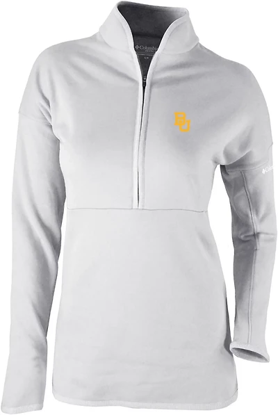 Columbia Sportswear Women's Baylor University Go For It 1/4 Zip Pullover