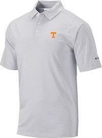 Columbia Sportswear Men's University of Tennessee Club Invite Stripe Polo Shirt