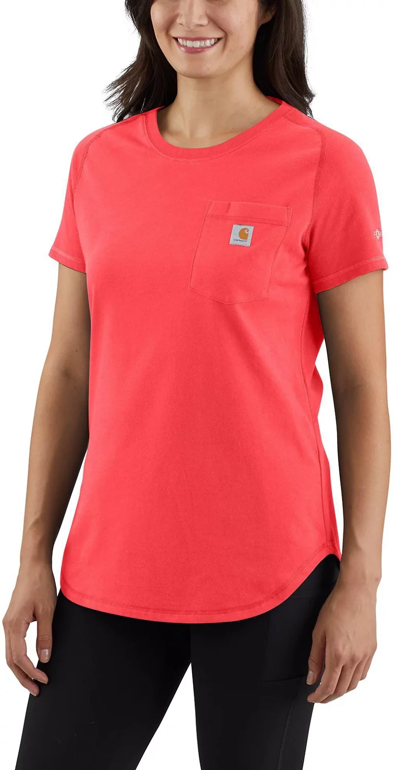 Carhartt Women's Force Relaxed Fit Midweight Pocket T-shirt