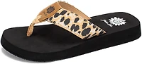 Yellow Box Women's Finwick Cheetah Flip Flops