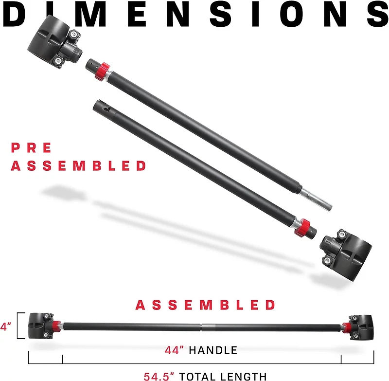 PRCTZ Modular Weight Training Barbell