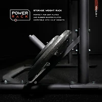 PRTCZ Olympic Weight Bench with Rack
