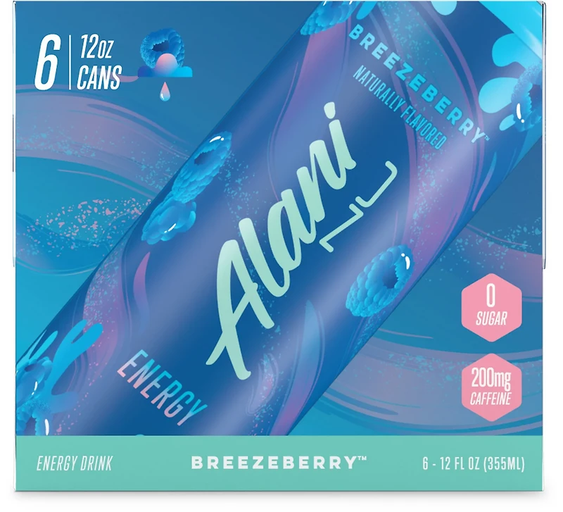 Alani Nu Energy RTD Breezeberry 6-Pack