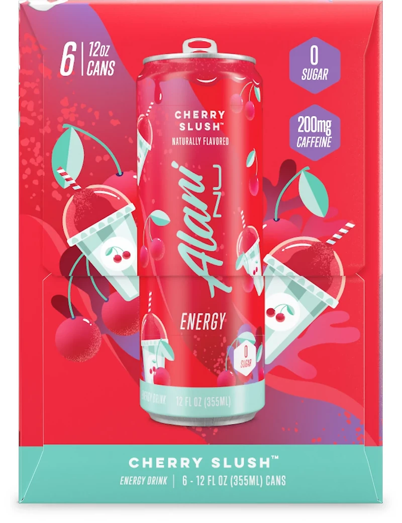 Alani Nu Cherry Slush Energy Drink 6-Pack
