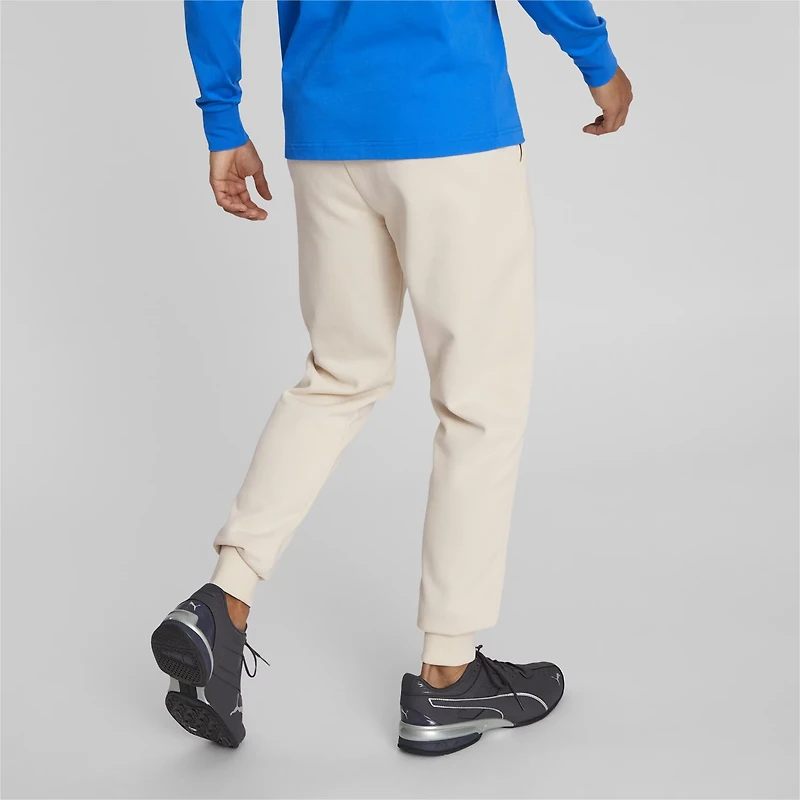 PUMA Men's Essential+ Embroidery Logo Fleece Sweatpants