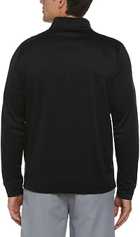Callaway Men's Ottoman 1/4-Zip Striped Long Sleeve Golf Pullover Shirt