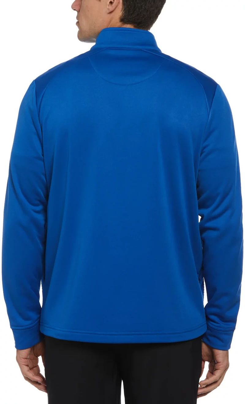 Callaway Men's Ottoman 1/4-Zip Striped Long Sleeve Golf Pullover Shirt