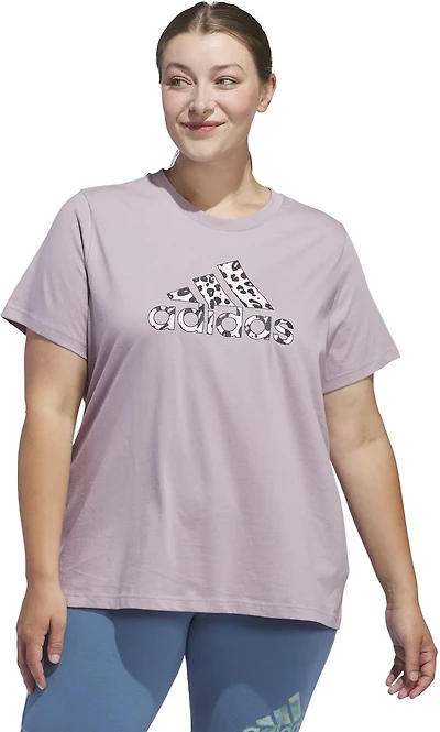 adidas Women's Plus Animal T-shirt