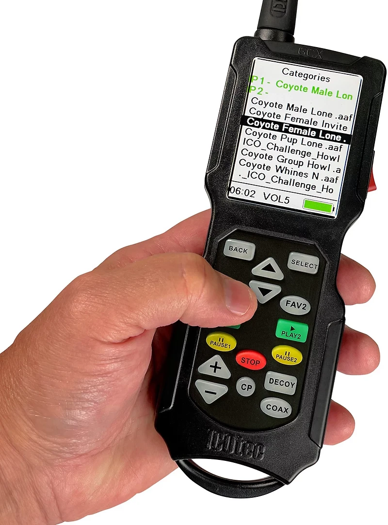 ICOtec NIGHT STALKER+ Professional Predator Call with Bluetooth