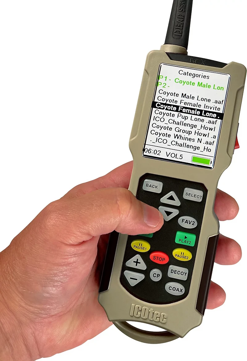 ICOtec OUTLAW+ Predator Call and Decoy Set with Bluetooth