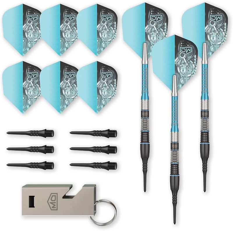 Dart World Piranha Soft Tip 90% Tungsten 18 Gram Dart Set